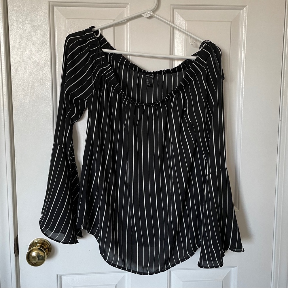 Off the shoulder blouse